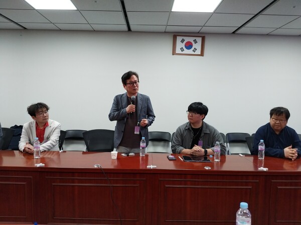 K-브랜드위원회 황교익 상임위원장의 인사.