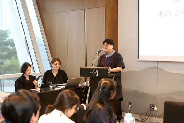 SBA 창조산업본부 전대현 본부장의 축사.