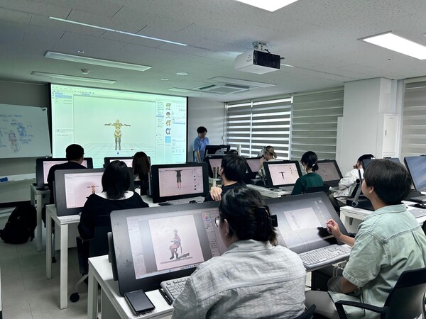 2025년 울산 지역 기반형 웹툰 작가 양성사업, 교육 모습.