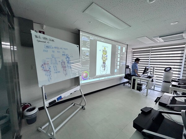 2025년 울산 지역 기반형 웹툰 작가 양성사업, 교육 모습.